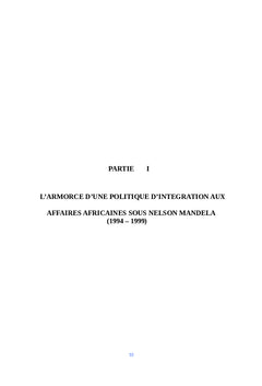 La politique africaine de l'Afrique du Sud (1994-2002)