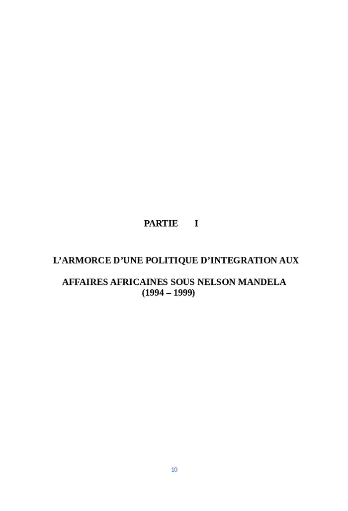 La politique africaine de l'Afrique du Sud (1994-2002)