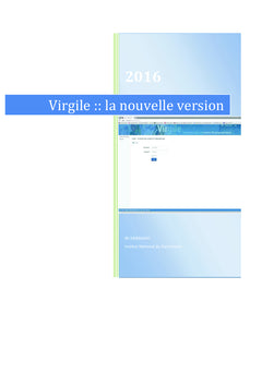 Virgile Le systeme d'Information - Inventaire des Objets Archeologique