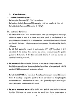 Technologie du lait et des produits laitiers