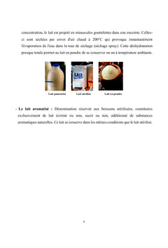 Technologie du lait et des produits laitiers