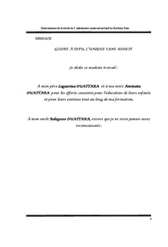 Déterminants de la durée de l'allaitement maternel exclusif