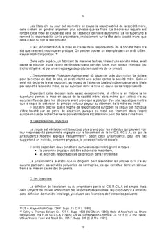 Principes de la responsabilité en droit européen de l'environnement