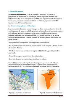 Rehabilitation de la route RR111 dans le Gouvernorat de Tataouine