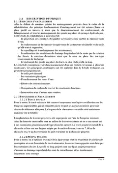 Rehabilitation de la route RR111 dans le Gouvernorat de Tataouine