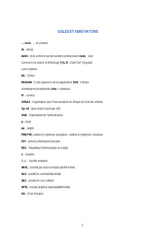 La société unipersonnelle dans l'ordre juridique congolais