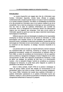 La veille technologique adaptée aux entreprises industrielles