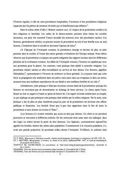 Le phénomène: petite prostitution en RDC