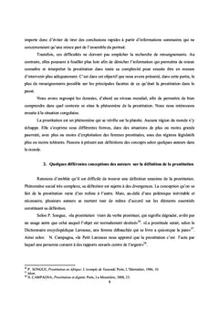 Le phénomène: petite prostitution en RDC