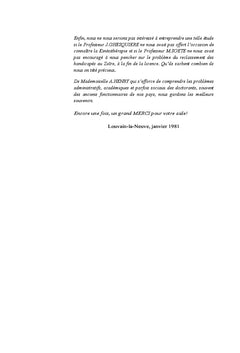 Readaptation socioprofessionnelle au Congo Kinshasa et Rwanda