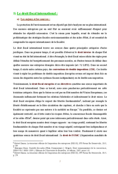 La fiscalité environnementale et les aides d'Etat