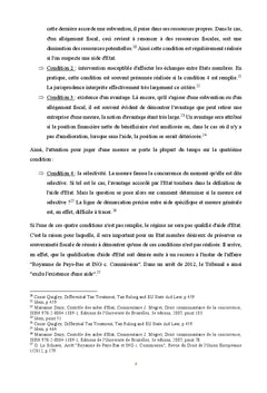La fiscalité environnementale et les aides d'Etat