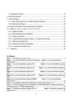 Hydrochimies des eaux souterraines