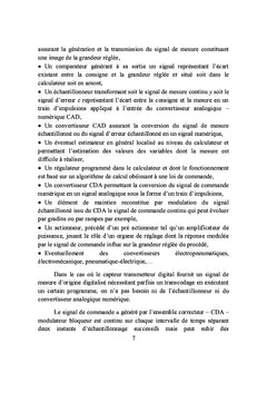Régulation industrielle numérique