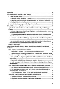 Le capital humain