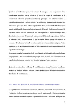 Le capital humain