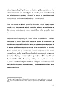 Le capital humain