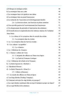 La Fonction Achats au sein de l'Empire du Milieu et du Soleil Levant