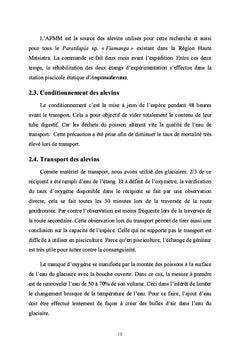 Etude morphologique et écologique Paratilapia sp. Fiamanga