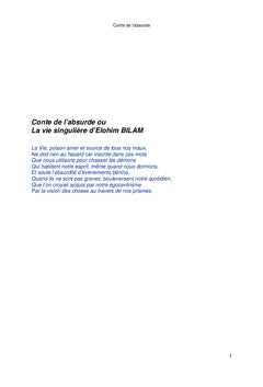 Conte de l'absurde