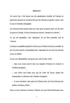 Les Tirailleurs Sénégalais, Héros du Monde Libre