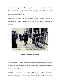 Les Tirailleurs Sénégalais, Héros du Monde Libre