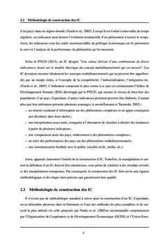 Indice Composite d'Integration Regionale: Le cas d'Afrique Centrale