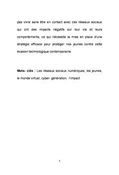 Les impacts des reseaux sociaux numeriques sur les jeunes en Tunisie