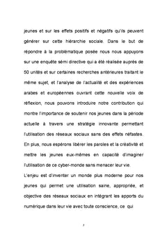 Les impacts des reseaux sociaux numeriques sur les jeunes en Tunisie