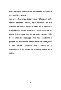 Les impacts des reseaux sociaux numeriques sur les jeunes en Tunisie