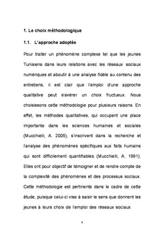 Les impacts des reseaux sociaux numeriques sur les jeunes en Tunisie