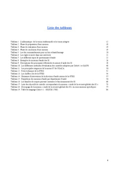 Audit des systèmes d'information: mise en oeuvre de l'approche Cobit4.1