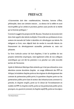 Les Partenariats Public-Privé: Quelle Utilité pour les PVD