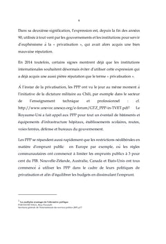 Les Partenariats Public-Privé: Quelle Utilité pour les PVD