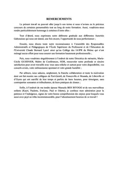Organisation des enseignements en classe de français au Collège&Lycée