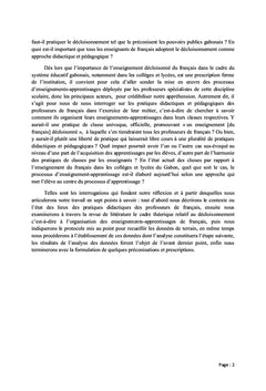 Organisation des enseignements en classe de français au Collège&Lycée
