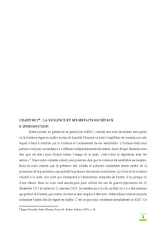La non-violence: une opportunité pour la paix et la concorde