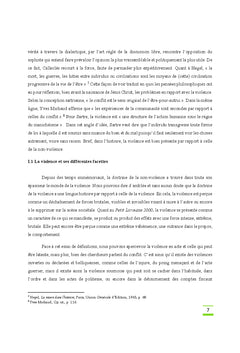 La non-violence: une opportunité pour la paix et la concorde
