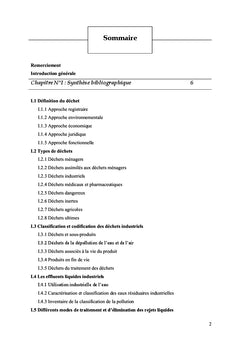 Les effluents industriels liquides