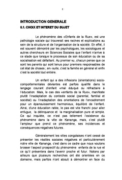 Enfants de la rue et la recrudescence du banditisme A Kananga