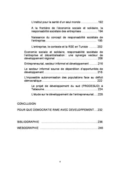 Transition Politique et Développement Inclusif