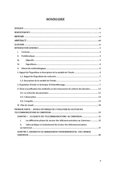 L'atteinte des activités de télécommunications mobiles