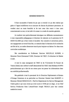 L'atteinte des activités de télécommunications mobiles