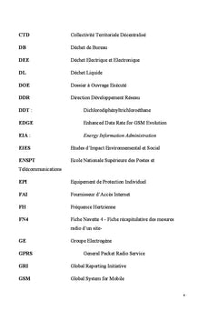 L'atteinte des activités de télécommunications mobiles