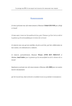 Le passage aux IFRS et son impact sur la mission du CAC