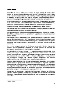 L'État à genou