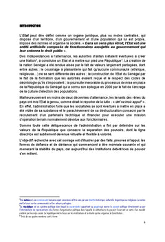 L'État à genou