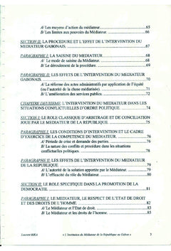 Le Médiateur de la République au Gabon
