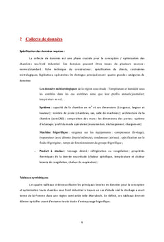 Conception et optimisation d'entreposage sous-froid industriel