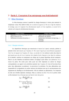 Conception et optimisation d'entreposage sous-froid industriel